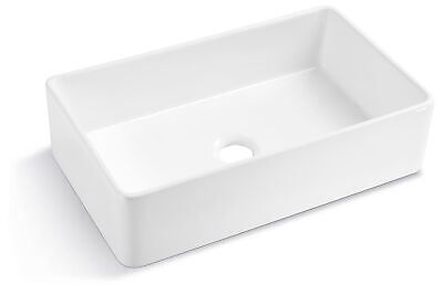 FarmhouseApron Front White Ceramic Kitchen Sink