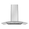 30 inch Wall Mounted Stainless Steel Range Hood with One Motor