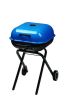 Walk-A-Bout Portable Charcoal Grill in Blue