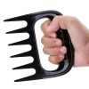 1pc Plastic Bear Claw Meat Splitter Deli Cutter Creative Meat Ripper Bear Paw Bear Claw Fork Bbq Barbecue Tools; Kitchen Accessories