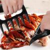 1pc Plastic Bear Claw Meat Splitter Deli Cutter Creative Meat Ripper Bear Paw Bear Claw Fork Bbq Barbecue Tools; Kitchen Accessories