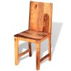 Dining Chairs 6 pcs Solid Sheesham Wood