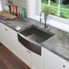 30 inch Farmhouse Kitchen Sink, 16 Guage Stainless Steel Single Bowl Sink with