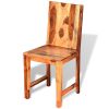 Dining Chairs 6 pcs Solid Sheesham Wood