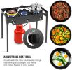 3 Burner Portable Propane Gas Stove Outdoor Camping Grill Grill