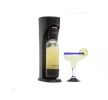 Matte Black Sparkling Water and Sparkling Water Machine with 60L CO2 Cartridge and 1L Reusable Bottle