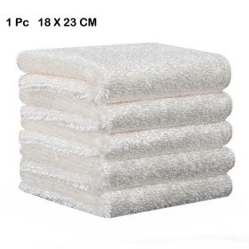 Anti-grease Wiping Rags Kitchen Soft Super Absorbent Bamboo Microfiber Cleaning Cloth Home Washing Dish Kitchen Cleaning Towel (Color: 18 x 23CM)