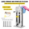 Home And Commercial Stainless Steel Sausage Stuffer Meat Press Maker Filler Machine