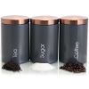 Multiful Piece Essential Houseware Kitchen Storage and Organization Canister Set